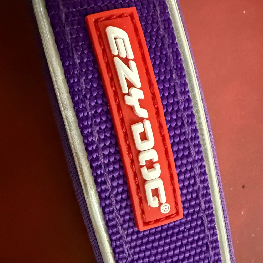 EzyDog neoprene comfy Purple Dog Collar